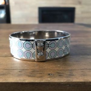 Silver Coach Bracelet